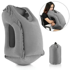 Inflatable Travel Pillow , Portable Cushion Neck Sleeping.