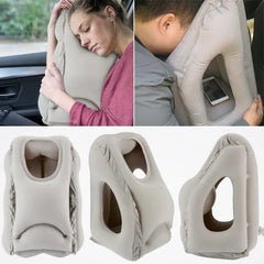 Inflatable Travel Pillow , Portable Cushion Neck Sleeping.