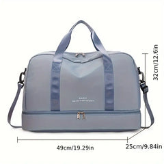 Sac de sport avec séparation sèche/humide — léger, chic et ultra-pratique
