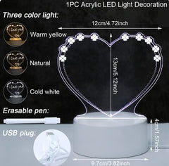 LED Note Board.