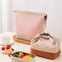 Bolsa de almuerzo portátil funcional tipo bandolera 