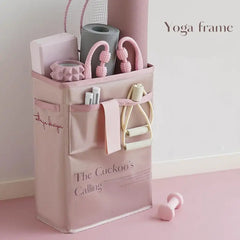 Yoga Mat Storage Basket,Home Gym Storage Basket, Workout Equipment Storage Organizer.