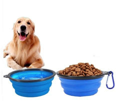 Foldable Silicone Bowl for Pets,Feeding and Watering for Cats and Dogs