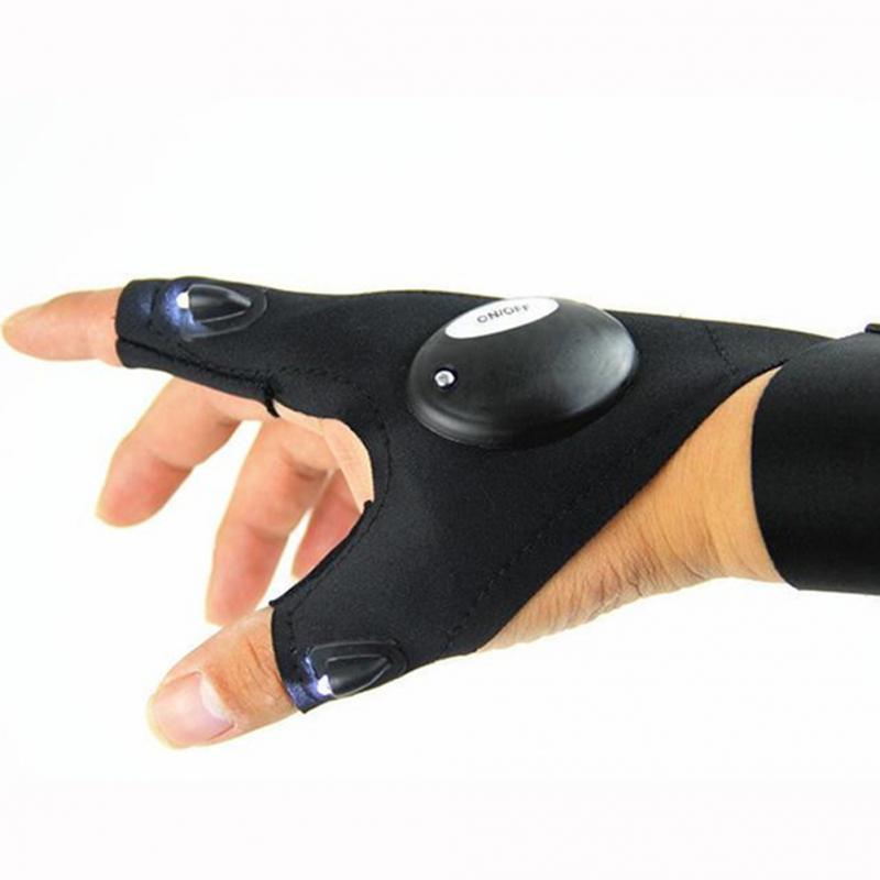 Fishing Gloves With Lamp